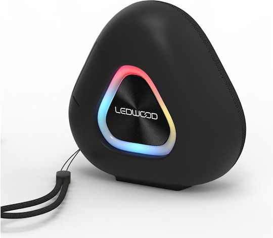 Ledwood Ηχείο Bluetooth 15W Μαύρο
