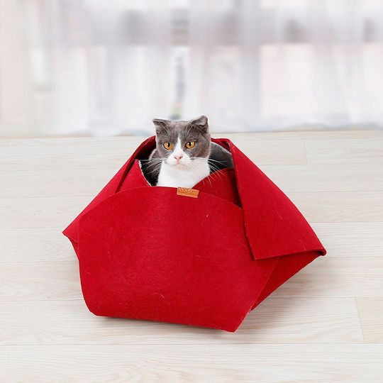 Легло Гнездо За Котки И Кучета Червено