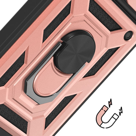 Avizar Case Xiaomi Poco X7 Pro Magnetic Ring Camera Protection Rose Gold