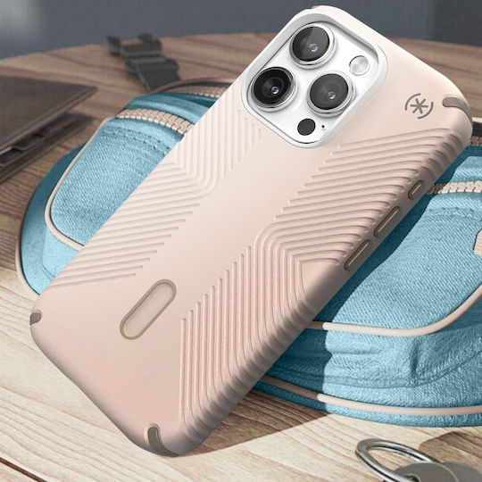 Speck Case Iphone 15 Pro Presidio2 Grip Clicklock Beige
