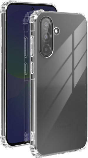 Akashi Handyhülle Samsung Galaxy A36 Silikon Stoßfest Verstärkt Münzen Transparent