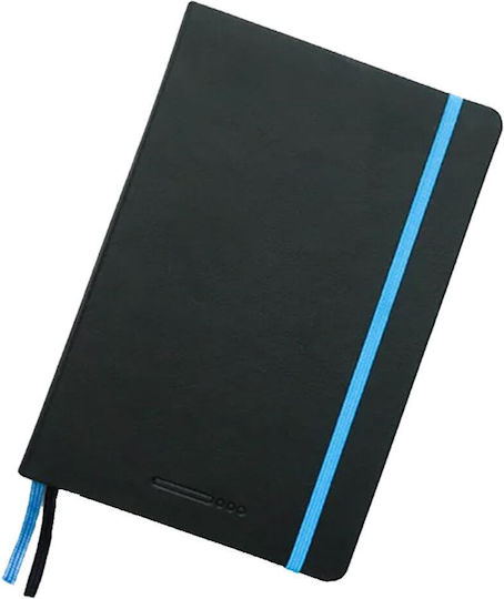 Endless Notebook A5 94 Sheets Ruled with Hard Cover and Black Rubber Band