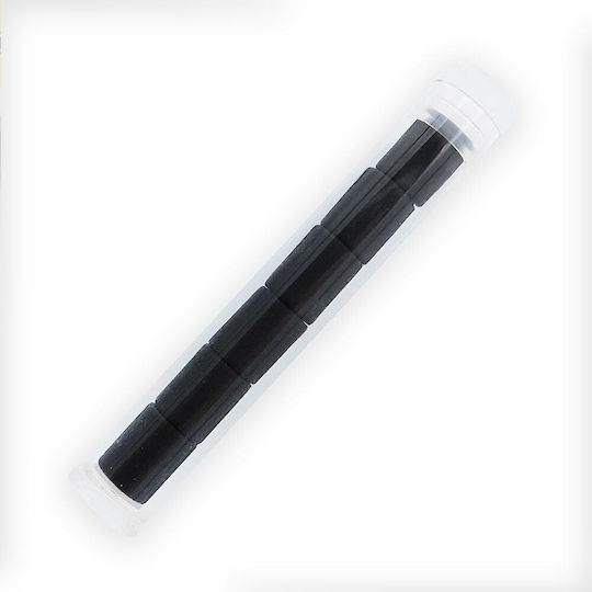 Retro 51 Schwarze Radiergummis 6er Set