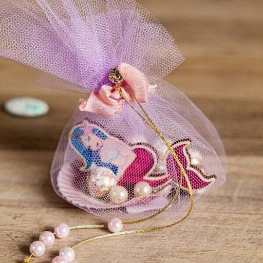 Sirena Din Lemn 7cm Set/5 Imprimată