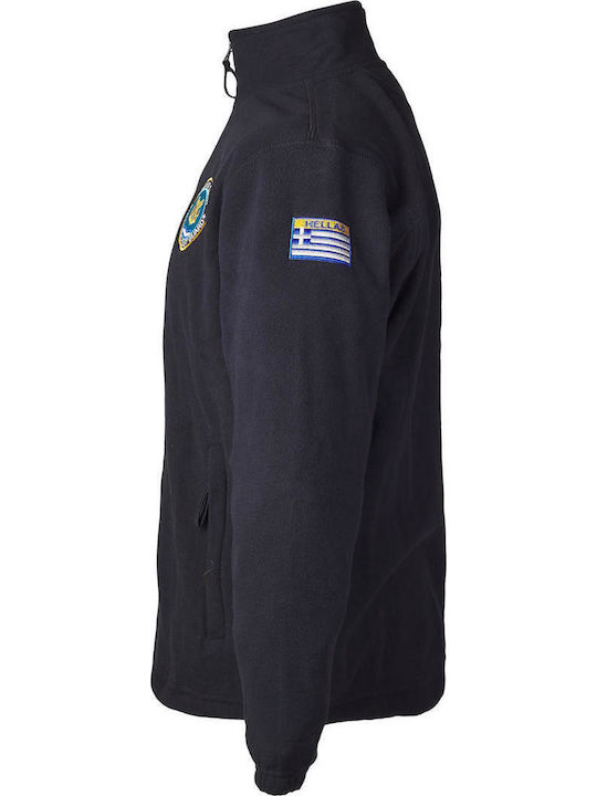 GreekForces Jagdjacke Vlies Blau