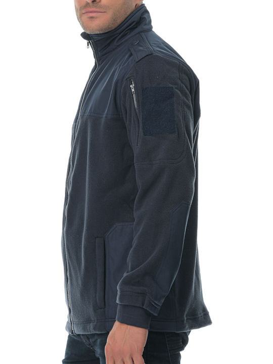 GreekForces Hunting Cardigan Fleece Black