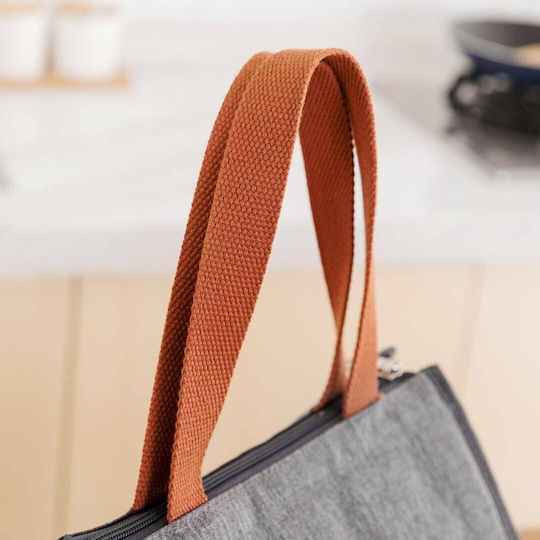 Kinder Isolierte Lunchtasche Handtasche Graue 22x15x25cm