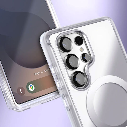 I-blason Integrierte Hülle Samsung S25 Ultra Stoßfest Cosmo Kollektion Transparent