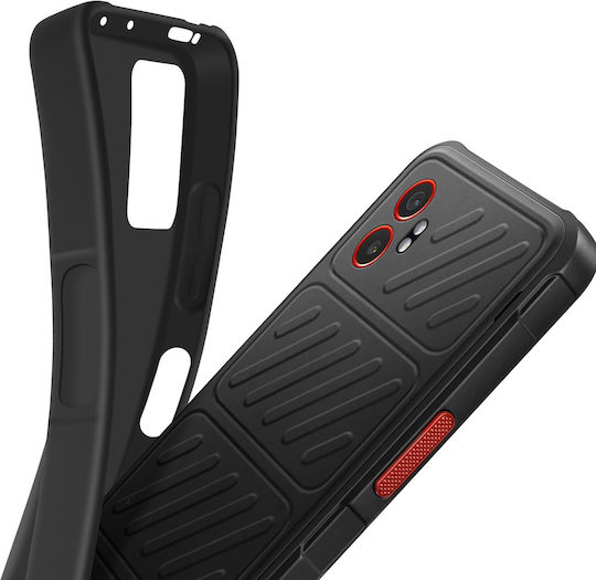 Husă Soft Mată Din Silicon Avizar Samsung Galaxy Xcover 7 Pro Neagră