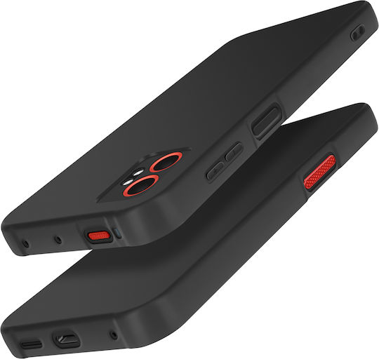 Husă Soft Mată Din Silicon Avizar Samsung Galaxy Xcover 7 Pro Neagră