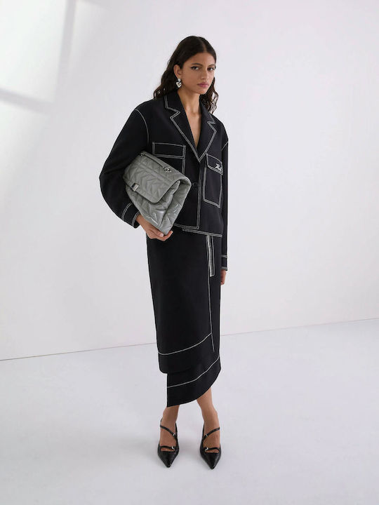 Karl Lagerfeld Blazer pentru femei Sacou Black Karl Lagerfeld Blazer pentru femei Sacou Black