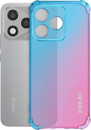 Калъф Enkay Honor 400 Lite Гъвкави Подсилени Ъгли Дизайн На Градиент Син Розов