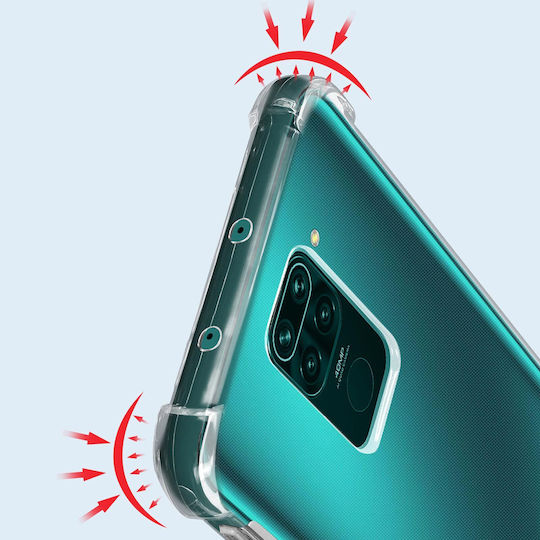 Full Case Xiaomi Redmi Note 9 Reinforced Angles Akashi Transparent