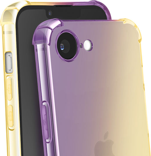 Husă Silicon Apple iPhone 16e Gradient Auriu