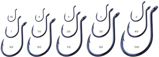BKK Set de Ancore pentru Pescuit 7buc No5/0