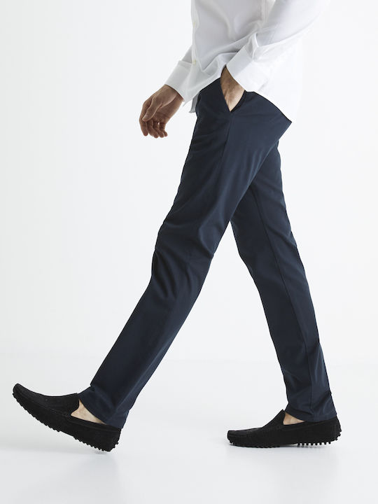 Celio Παντελόνι Chino Tocharles Marine