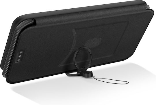 Avizar Carbon Handyhülle Xiaomi Poco X7 Pro Kartenhalter Videohalter Schwarz