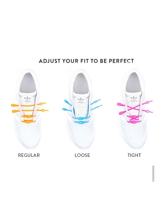 Λαστιχοκορδόνια Χρώματος Πράσινο Smart Laces – 14 Τεμάχια 9250