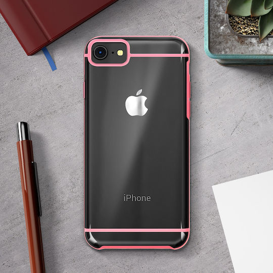 Husă Protectoare iPhone SE 8 7 Carcasă Rigidă Antiderapantă Akashi Roz