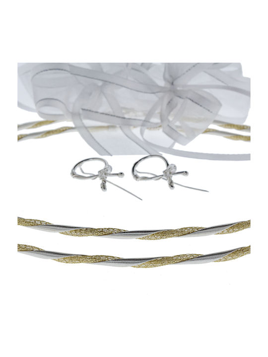 Handmade Silver Plated Wedding Crowns 424 E