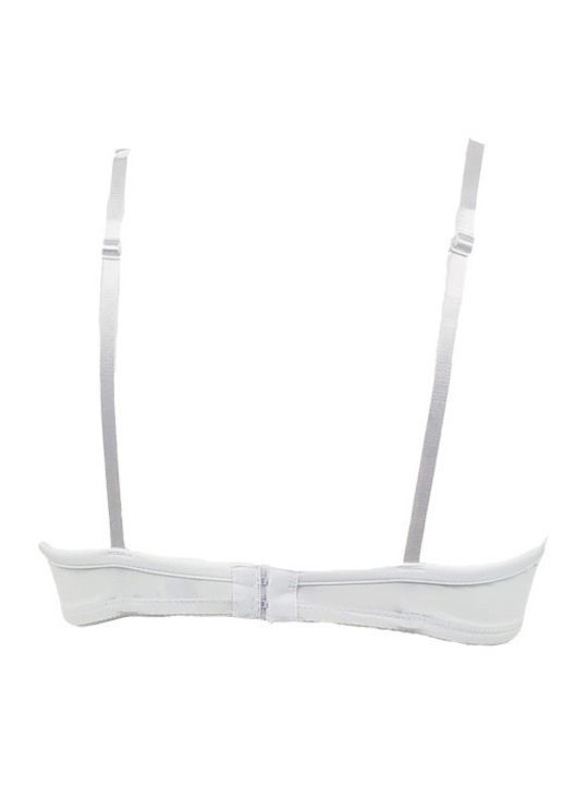 Bra B Cup Push Up Padding Cotonella White Bra B Cup Push Up Padding Cotonella White