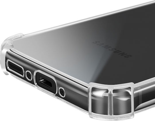 Mayaxess Stoßfeste Handyhülle Samsung Galaxy A26 Verstärkte Ecken Transparent