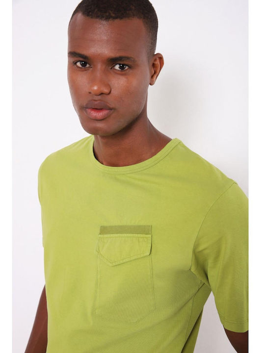 Dark Lime T-shirt Pocket