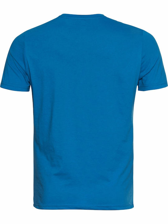 Тениска Odlo Nikko Logo Print Индиго Бънтинг