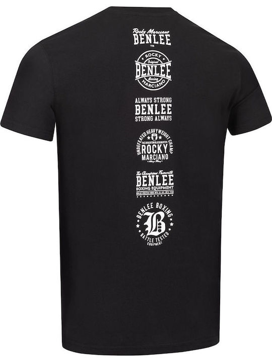 Herren T-Shirt Benlee Plainfield Schwarz
