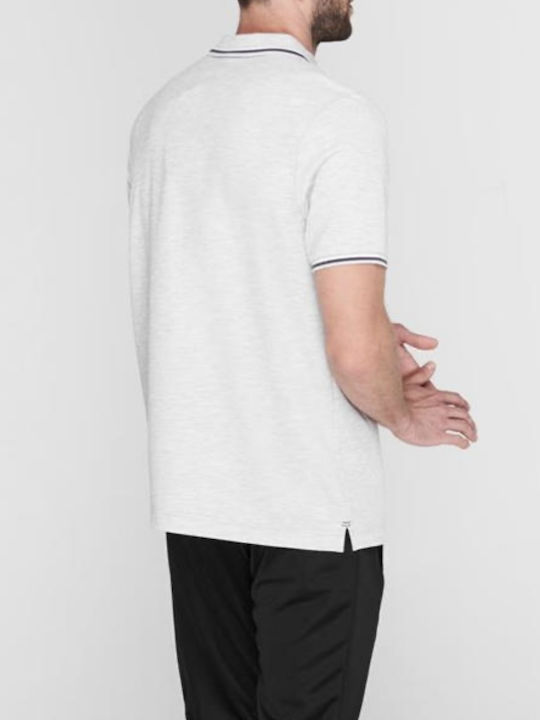 Slazenger Ανδρική Μπλούζα Πόλο Κοντό Μανίκι Γκρι Χρωμα 542025