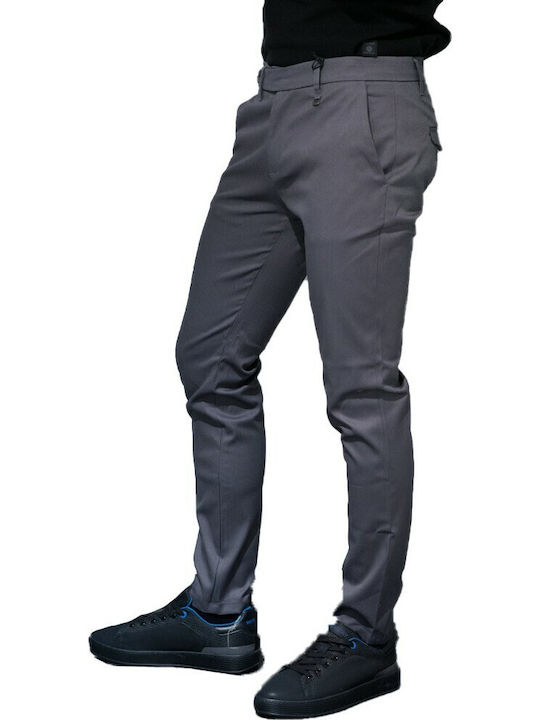 Tresor Chinos Παντελονι Γκρι 4452 Santelo