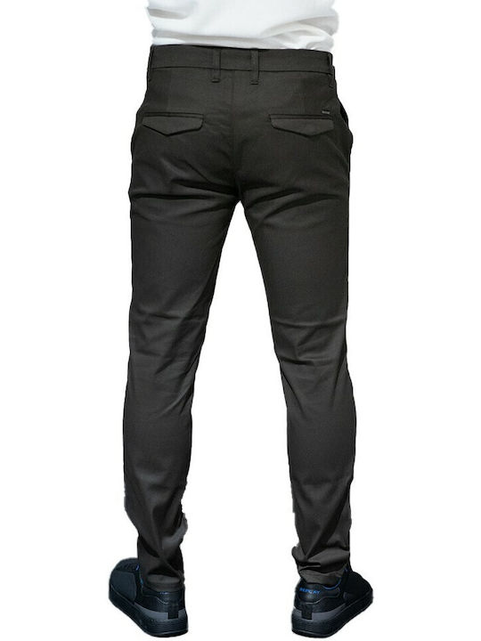 Tresor Chinos Trousers Khaki 4452 Santelo
