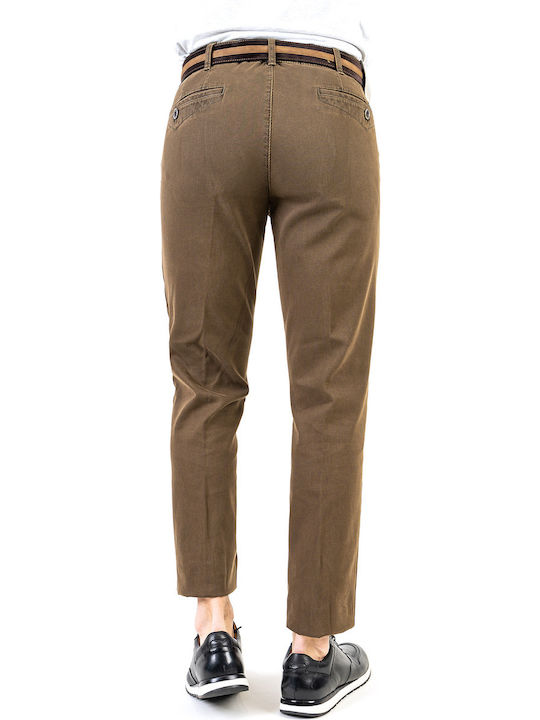 Meyer Trousers Belt Series Dublin 2 2 3508 37 Brown