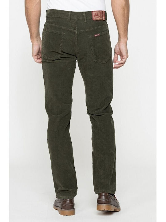 Men's Corduroy Trousers Carrera Green 700-950a
