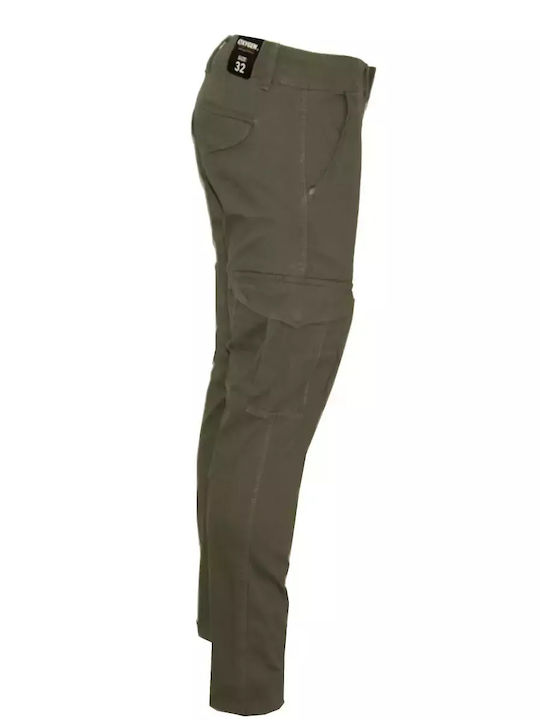 Oxygen Herrenhosen Khakifarben Cargo Pant 41116-olive