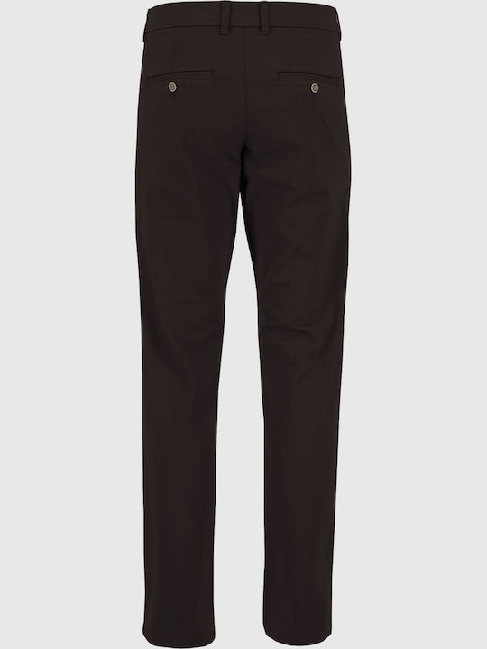 Fynch Hatton Παντελόνι Σειράς Hose 1213 2800 805 Dark Brown