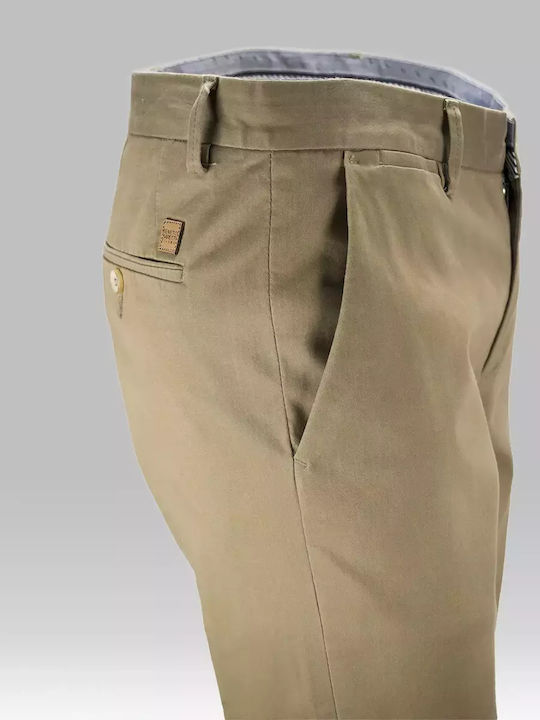 Beneto Maretti Men's Dark Beige Trousers W17cp11-469-2-beige