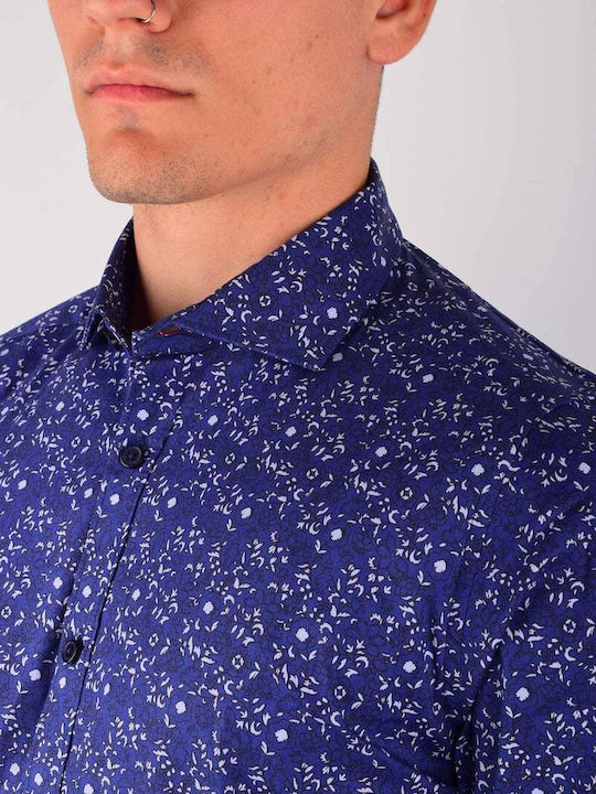 Dstrezzed Shirt Floral Dst303083117.Kobalt