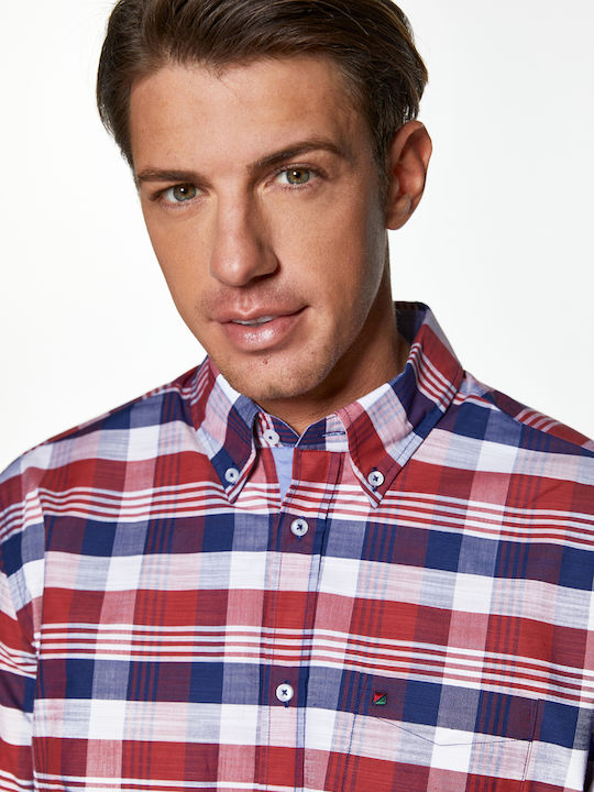 Redgreen Herrenhemden Langärmelig Geprüft Cole Geprüft