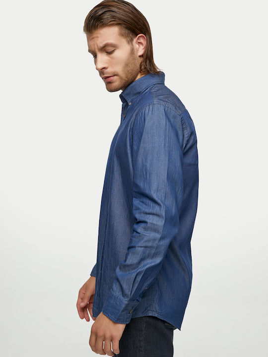 Redgreen Πουκάμισο Μακρύ Μανίκι Jean Denim