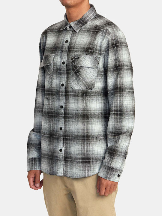 Rvca Vesuvio Flannel Shirt Green Tea Rvca Vesuvio Flannel Shirt Green Tea