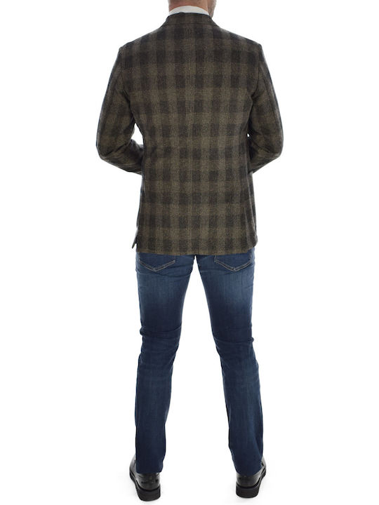 Μπλέιζερ Lab Pal Zileri 08-brown