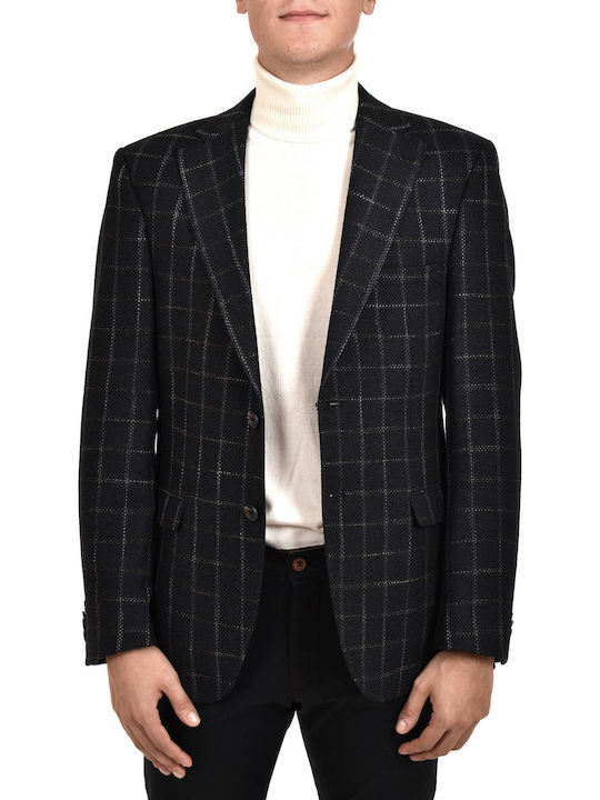 Bizzaro Blazer Checked-blue Μπλε 923242.107752-005