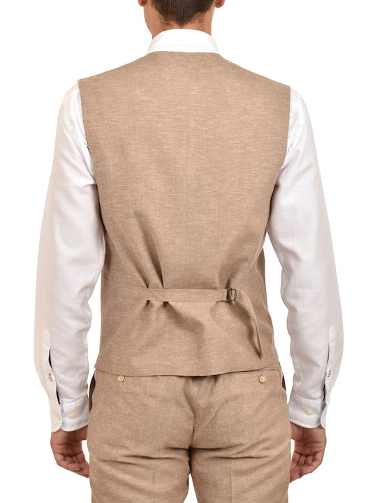 Bizzaro Gilet Linen-beige Μπεζ 4107.8330-3gl