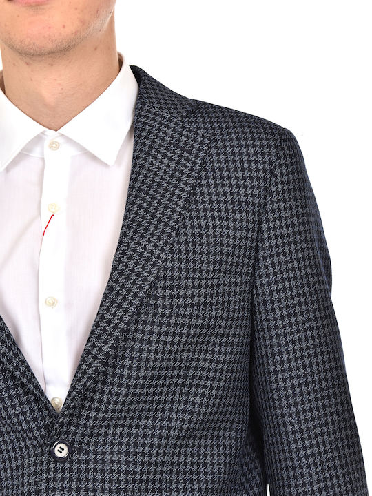 Bizzaro Blazer Pied De Poule 775/2-Dk Blue White Blue/White 4124.414-20