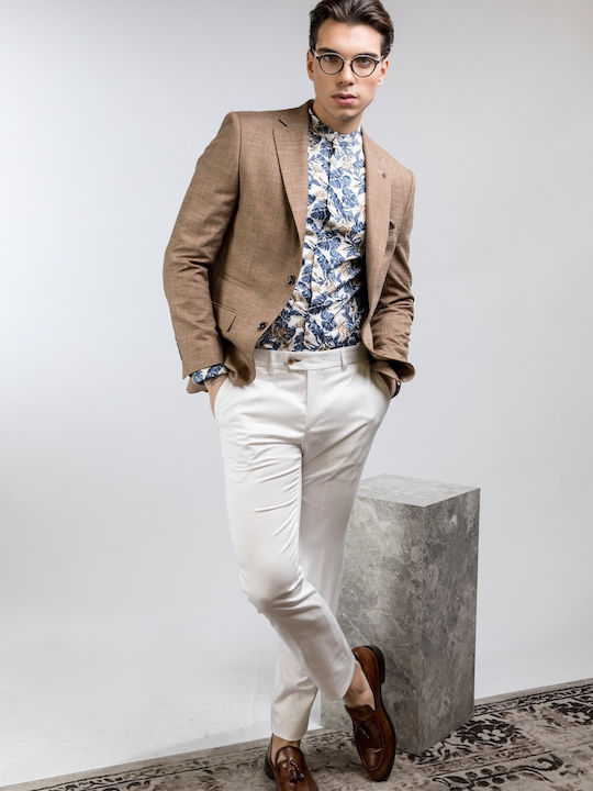 Σακάκι Μαλλί Λινό S4728/901 Regular Fit