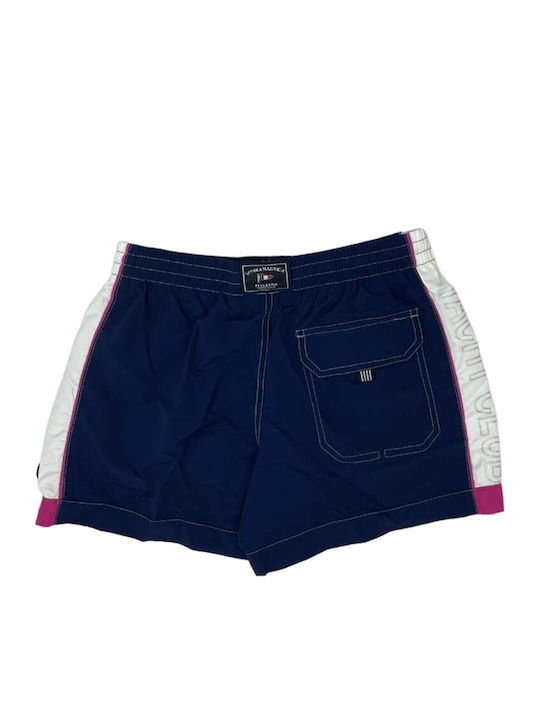 Scuola Nautica Italiana Navy Blue Men's Swimwear Shorts 618212