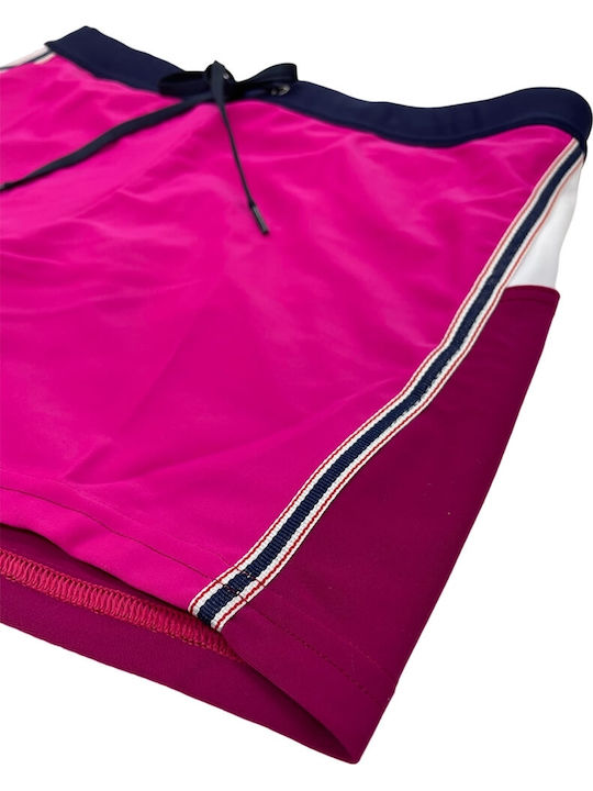 Φούξια-βυσσινί Αντρικό Ελαστικό Boxer Μαγιό Scuola Nautica Italiana 617922