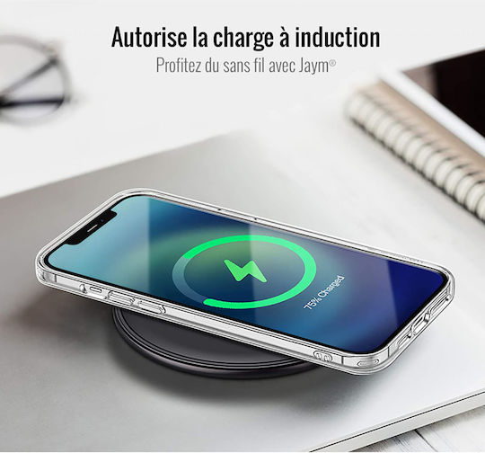 Jaym Case Für iPhone 16 Pro Kompatibel Mit Kabellosem Aufladen Transparent