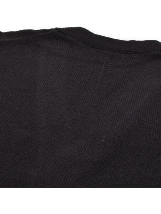 Cardigan 100% Lână +39masq Masq9301 Negru Masq9301-900 Cardigan 100% Lână +39masq Masq9301 Negru Masq9301-900